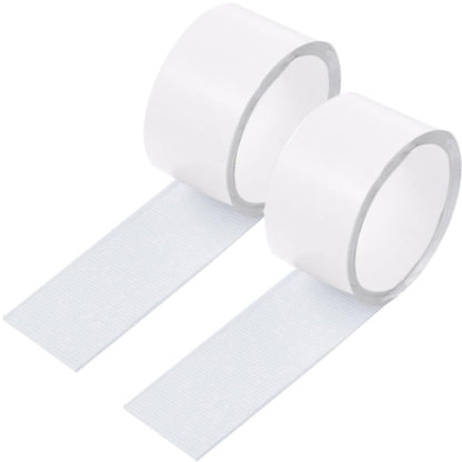 SKYPRO Window Mosquito Net Repair Tape Self Adhesive Window Screen Repair Patch Strong Anti-Insect Fly Mesh Broken Holes Repair(2Pcs,White)