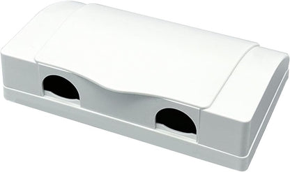 Fielect Weatherproof In Use Outdoor Outlet Cover 86Type Clear Electrical Outlet Cover Box 5" x 8.4" x 1.9"