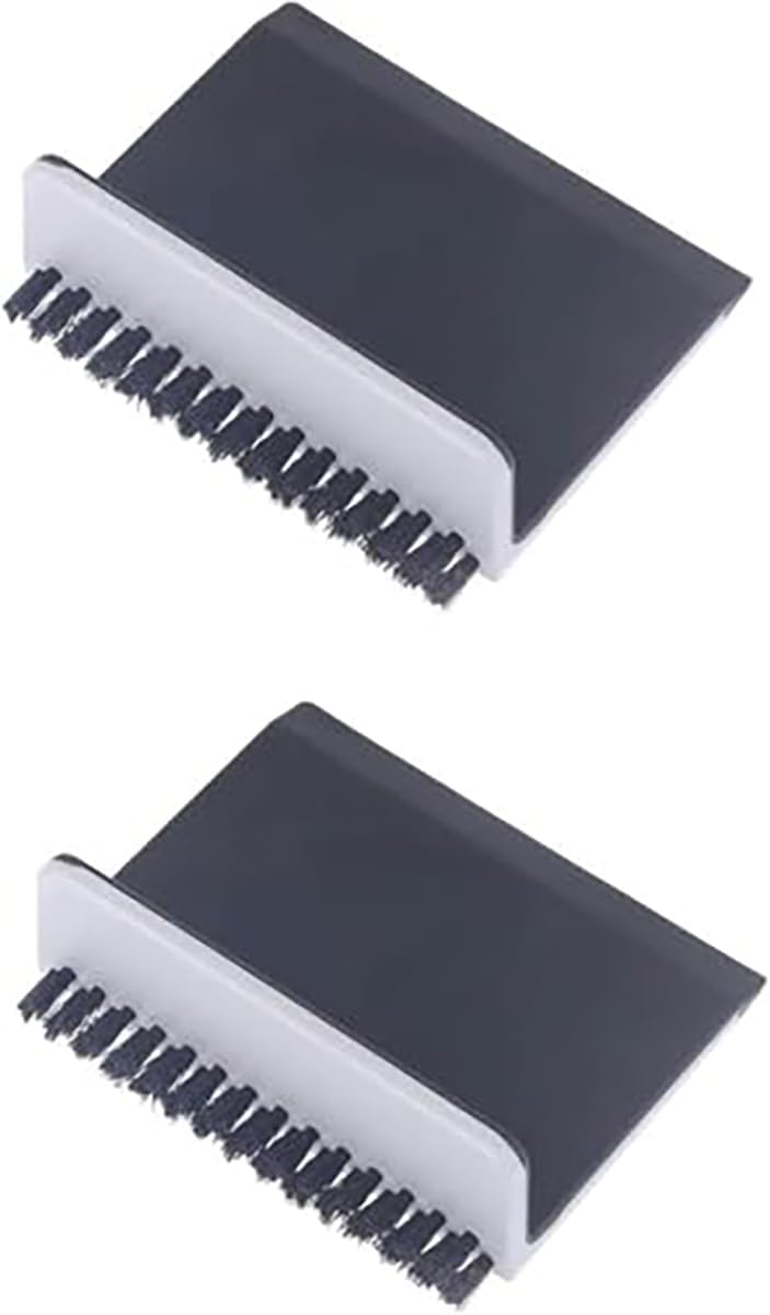 2 Pcs Black Kitchen Sink Squeegee Cleaner Countertop Brush Wiper Home Kitchen Tool Fruit and Vegetable Cleaning Brushes Accessories Utensils and Gadgets