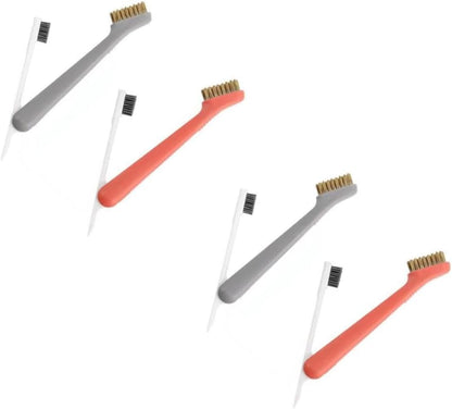 4pcs Rotary Wire Kitchen Cleaning Tool Multi-Functional Hood and Stove Brush for Efficient Grease and Removal