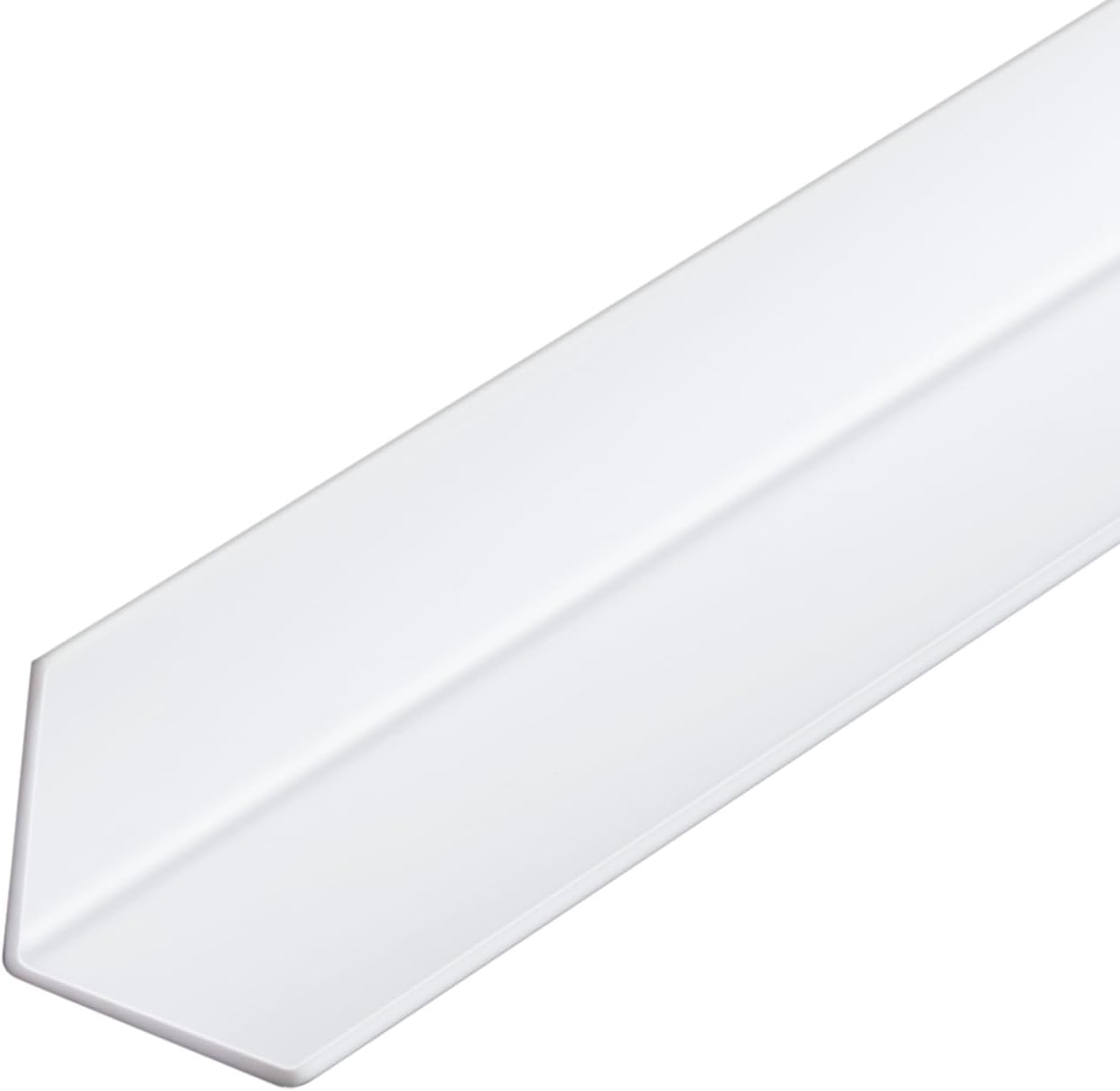Sasylvia 10 Pcs Wall Corner Protector Guards, Vinyl 3/4 x 48 Inches Corner Trim Molding, Avoid Scratching Scuffs, Ease Install and Cleaning for Door Countertop Furniture Cabinet Protection, Clear