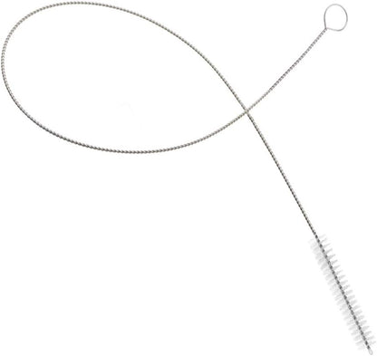 2 Pcs Cleaning Brush Bristle Tip 3/8” by 32” Inch Long - Flexible Cleaner Tool for Clean Keg, Feeding Tube, Line Tube Hose