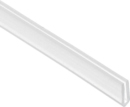 PATIKIL U Channel Edging Trim, 26Ft Sheet Metal Edge Guard Protector Rubber Edge Trim Air Sealed Seal Strip, 5/64" Slot, Fits 1/16"-5/64" Edge, 9/32" x5/128 x5/32