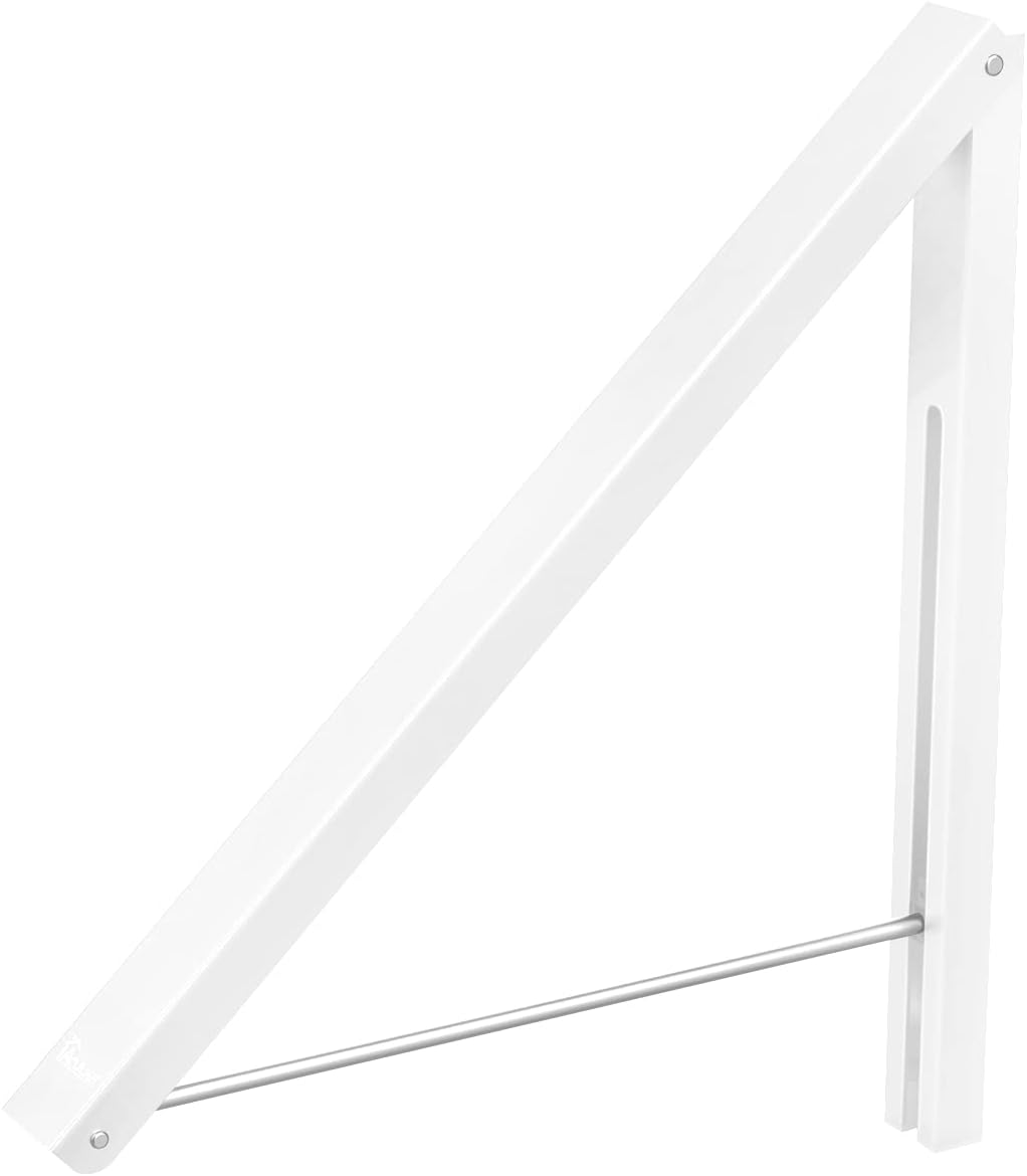 Drying Rack Wall Mounted Clothes Hanger Folding Wall Coat Racks Aluminum Home Storage Organiser Space Savers
