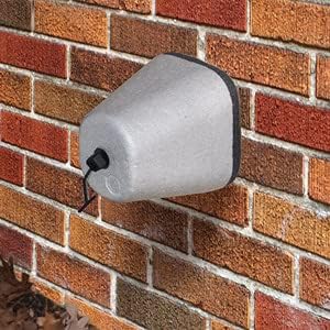 Rocky Mountain Goods Outdoor Faucet Cover for Winter - Insulation Foam Protects Against Freezing Sub Zero Temp - Self Sealing Easy Install Tightening Loop - Reusable Outdoor Faucet Cover Protector (1)