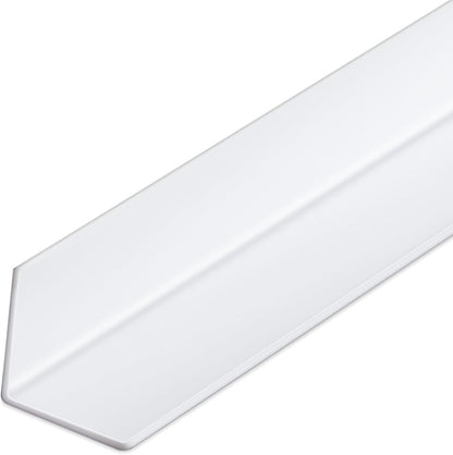 Sasylvia 10 Pcs Wall Corner Protector Guards, Vinyl 3/4 x 48 Inches Corner Trim Molding, Avoid Scratching Scuffs, Ease Install and Cleaning for Door Countertop Furniture Cabinet Protection, Clear