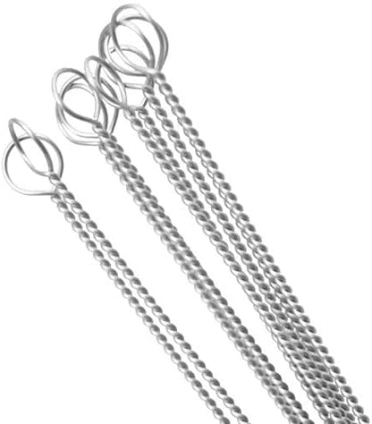 Drinking Straw Brush-50 Pack, 90" x 8 mm Cleaner Brush for Stainless Steel Straws and Cleaning Brush for Smoothie Straws. Reusable Washable Dishwasher Safe