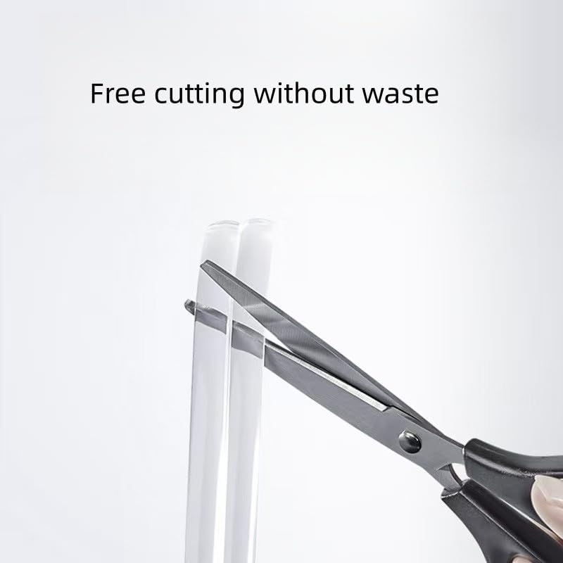 Clear Furniture Edge Protector Strip, Flexible Corner Guards, 0.6 Inch Wide, 39-196 Inch Length, Adhesive-Free Table Protection (118 inches.)