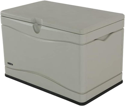 LIFETIME 60012 Extra Large Deck Box, 130 Gallon, Desert Sand/Brown