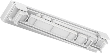 PRETYZOOM Wall Mounted Trash Bag Holder Rack Multi-Functional Foldable Kitchen Garbage Bag Stand Holder for Sink No Drill Installation