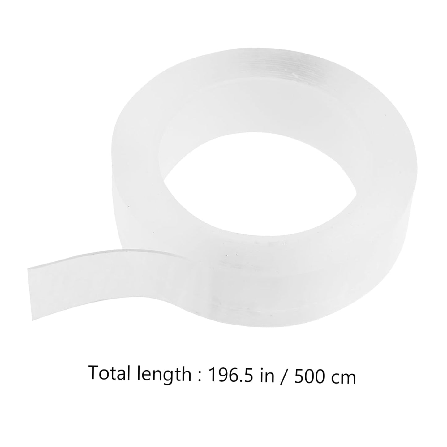 ARTIBETTER 1Roll Washable Double Sided Nano Tape Transparent Adhesive Mounting Tape Removable Grip for Crafts Home Decor Wall Applications High Tack Versatile