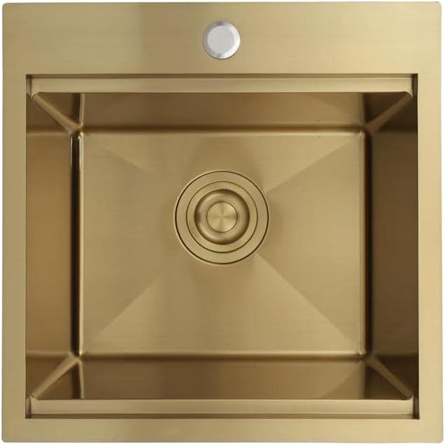 STARSTAR 3-1/2in Stainless Steel Sink Drain Kit with Removable Deep Basket and Sealing Lid