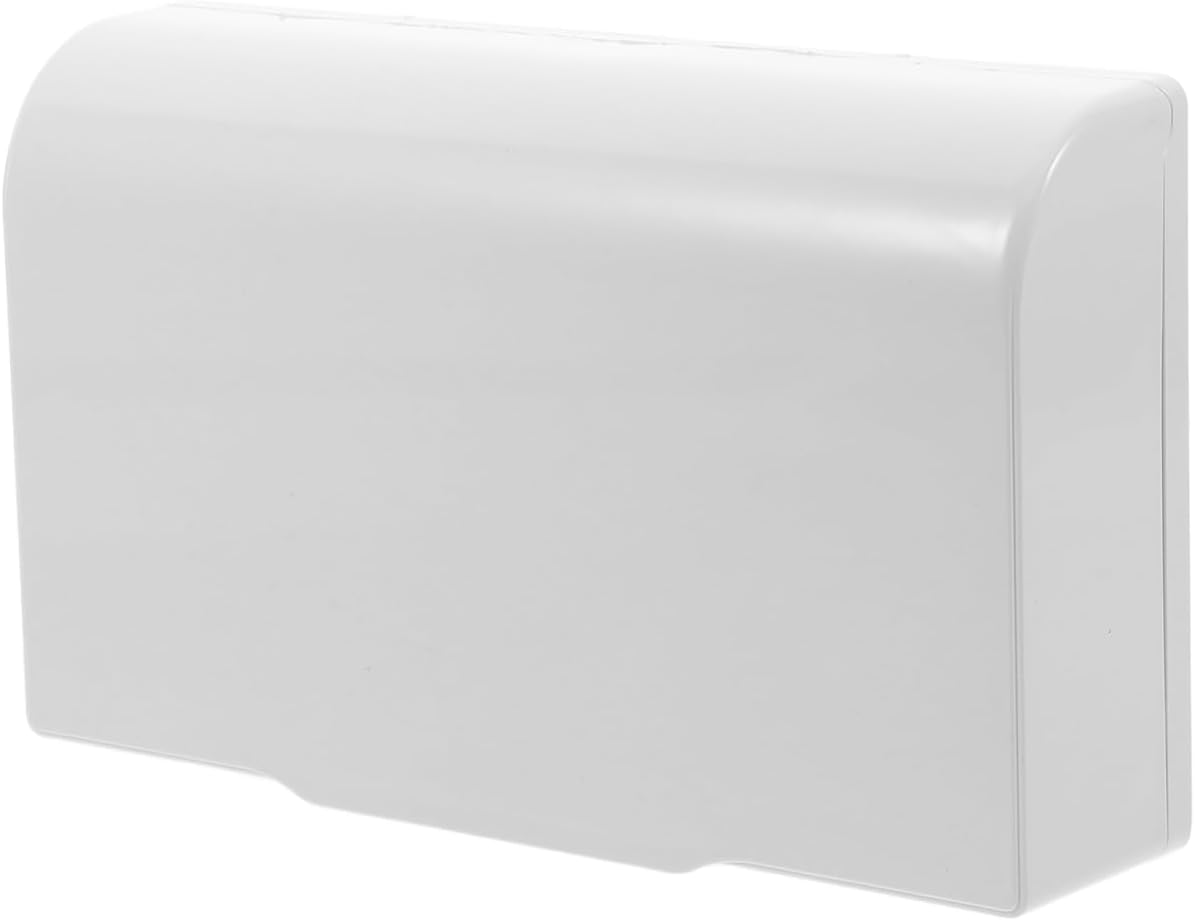iplusmile Weatherproof Outdoor Outlet Cover 7.48"x4.52"x1.77" – Rainproof Adhesive Socket Box for Garden Patio, Childproof Plug Guard for Babies