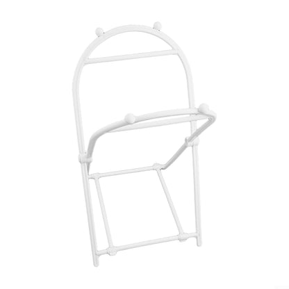 Foldable Trash Bag Holder for 13-Gallon Bags Portable Garbage Rack with Wide Open Frame for Kitchen Yard and Outdoor Waste Sorting(C)