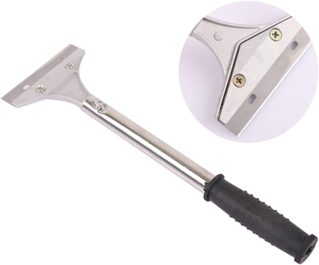 Cleaning Knife Long Handle Oven Scraper Tool Non Scratch Razor Scraper for Cleaning Style