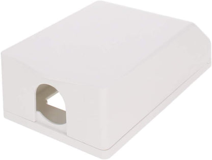 Heyiarbeit Weatherproof Cover Plug in Use Outlet Receptacle Protector 5.59"x3.27"x1.89"(LxWxH) for Retrofit Siding Construction 120 Type Transparent 1Pcs