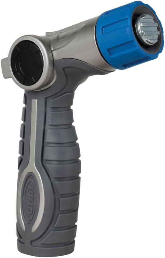 Orbit 58993 7-Pattern Watering Nozzle with Thumb Control, Black