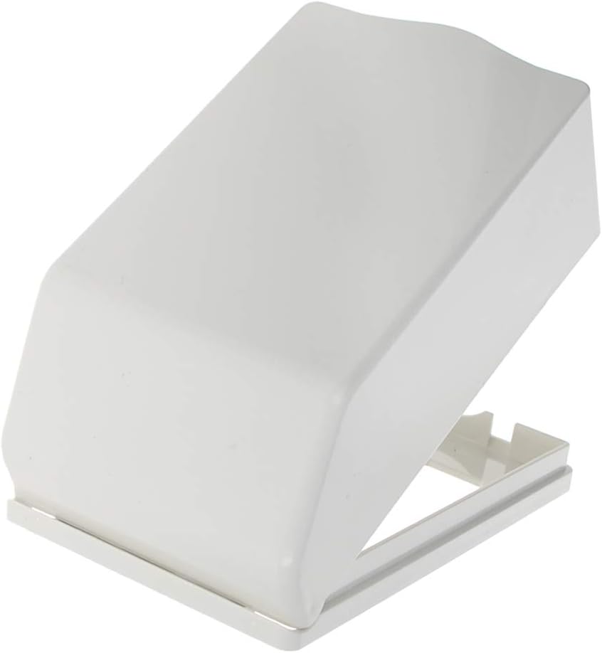 Heyiarbeit Weatherproof Cover Plug in Use Outlet Receptacle Protector 5.59"x3.27"x1.89"(LxWxH) for Retrofit Siding Construction 120 Type Transparent 1Pcs