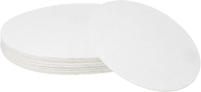 uxcell 32Pcs Non Slip Furniture Pads, 3" Round Self Adhesive Felt Bumpers Noise Reducing Furniture Feet Floor Protector for Chairs Tables Furniture Legs (White 0.2" Thick) - Colors B