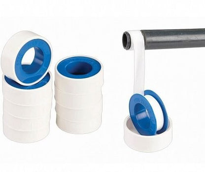 50-Pack PTFE Thread Seal Tape 3/4" x 520" – Extra Wide Heavy Duty – Gas & Drinking Water Pipe Tape – High Density Plumber Tape, Residential & Commercial