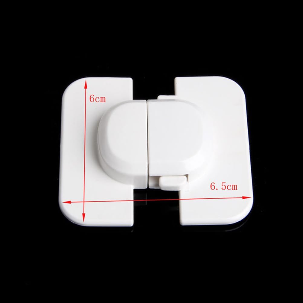 Upgraded Invisible Baby Proofing Cabinet Latch Locks：Child Safety Locks for Cabinets and Drawers, Fridge - Strong Adhesive Latches for Easy Installation No Drilling or Tools Required for Installation