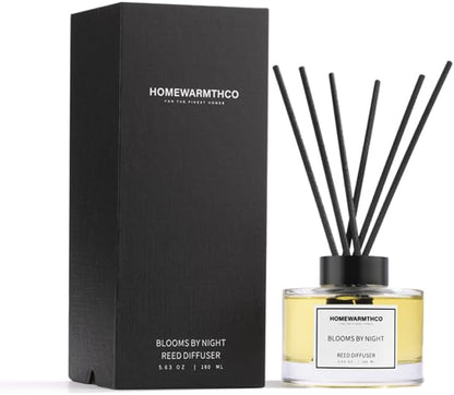 Clean Linen Reed Diffuser Set - Luxury Fragrance Reed Diffusers for Home. Office, Bathroom, Kitchen and Home Decor - Long-Lasting Scent with Non-Toxic Oils (5.63 oz, 160ml)