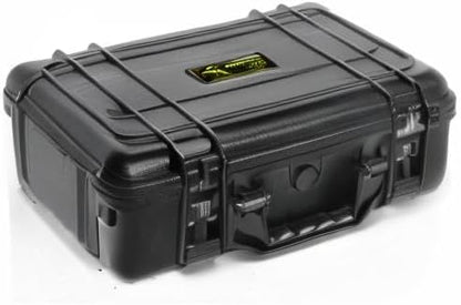 8" Small Hard Case with Pluck Foam Insert, 8.6 x 4.9 x 1.9 Inch - Protective Waterproof Plastic Tiny Box for Storage Medical item, Micro Tools - Lockable, Portable for Travel