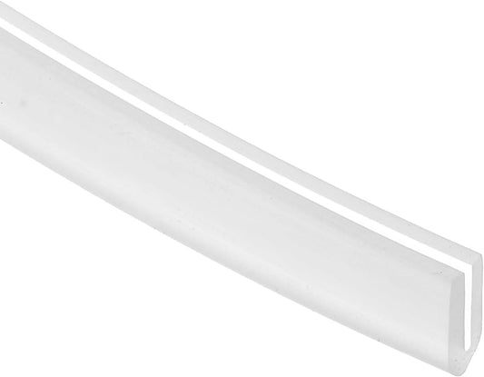 PATIKIL U Channel Edging Trim, 26Ft Sheet Metal Edge Guard Protector Rubber Edge Trim Air Sealed Seal Strip, 5/64" Slot, Fits 1/16"-5/64" Edge, 9/32" x5/128 x5/32