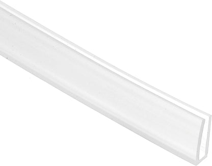 PATIKIL U Channel Edging Trim, 26Ft Sheet Metal Edge Guard Protector Rubber Edge Trim Air Sealed Seal Strip, 5/64" Slot, Fits 1/16"-5/64" Edge, 9/32" x5/128 x5/32