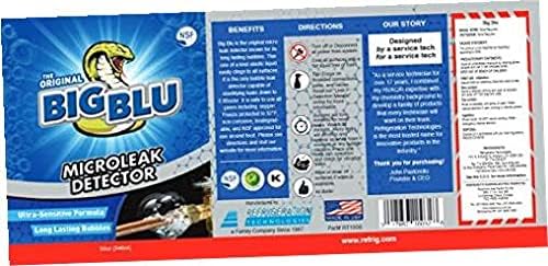 Refrigeration Technologies-RT100S Big Blu Micro Leak Detector 1 Qt