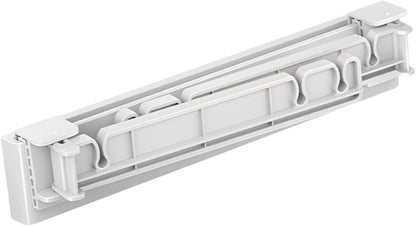 PRETYZOOM Wall Mounted Trash Bag Holder Rack Multi-Functional Foldable Kitchen Garbage Bag Stand Holder for Sink No Drill Installation