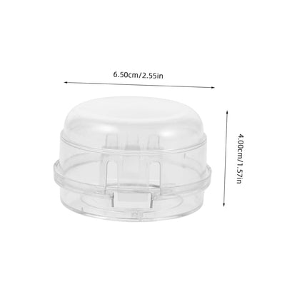 2Pcs Stove Knob Covers, Universal Fit for Gas/Electric Ovens | Safety Locks with Adjustable Adhesive, Kitchen Pet Proofing Essentials Childproof (White, Easy Removal Design)