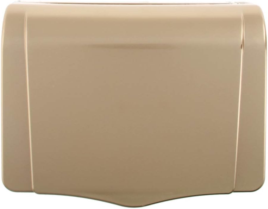 Fielect 2Pcs Weatherproof in Use Outlet Cover Plug Receptacle Protector for Retrofit Siding Construction Transparent 118 Type 210x100x47mm