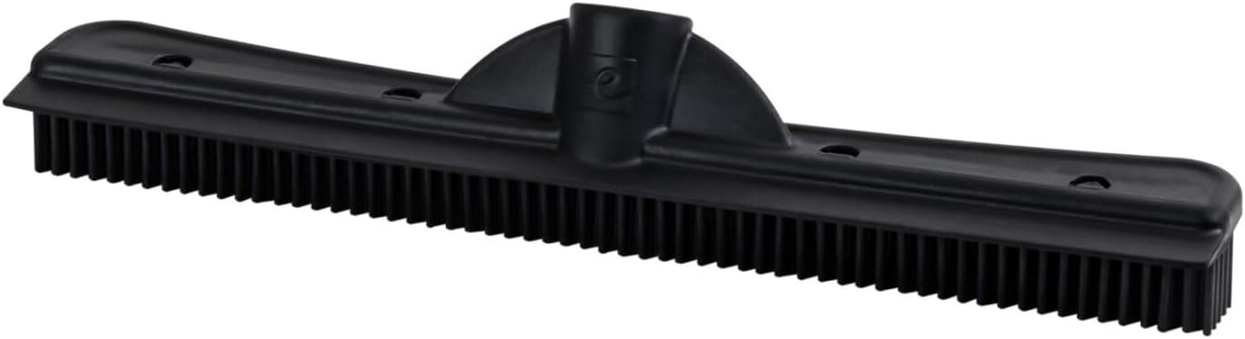 FURemover Pet Hair Removal Rubber Broom, 18" Broom Head