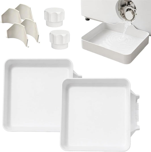 Universal Front-Load Washing Machine Drain Pan, 2026 New Washing Machine Drain Tray, Easy Installation For Basements, Apartments, Mobile Homes, Garages, And Rentals