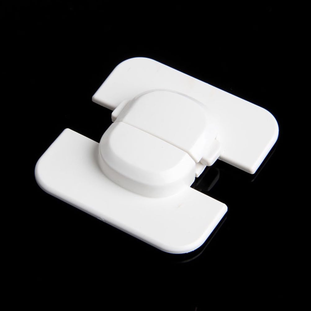 Upgraded Invisible Baby Proofing Cabinet Latch Locks：Child Safety Locks for Cabinets and Drawers, Fridge - Strong Adhesive Latches for Easy Installation No Drilling or Tools Required for Installation