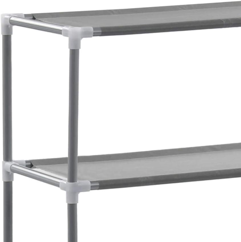 3-Tier Storage Rack Over Laundry Machine, Stainless Steel Over Washer Dryer Shelf, 27.2x11x66.5 Inches Black Organizer for Bathroom and Laundry Room