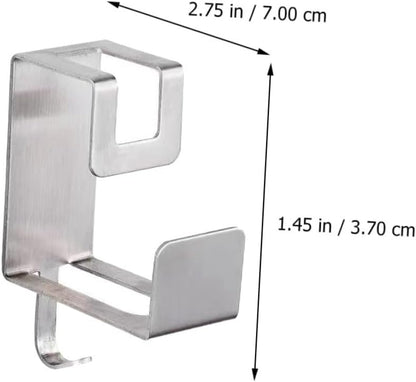 2pcs Wall-Mounted Washbasin Rack Bathroom Storage Holder for Towel Cleaning Cloth Compact Design for Space-Saving Easy Installation Strong Adhesive