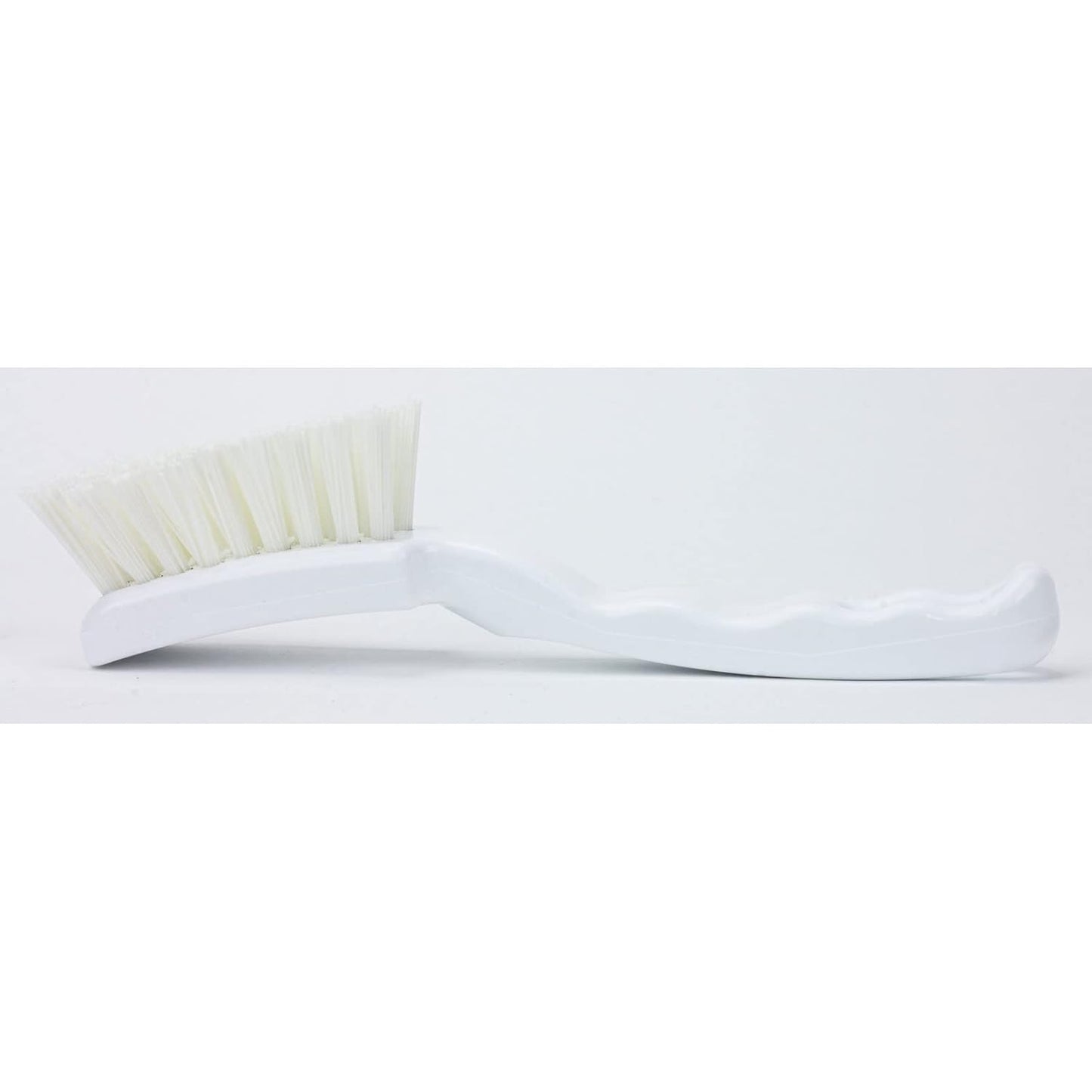 SPARTA 41395EC09 Plastic Scrub Brush, Detail Brush, Kitchen Brush With Hanging Hole For Cleaning, 7 Inches, Green
