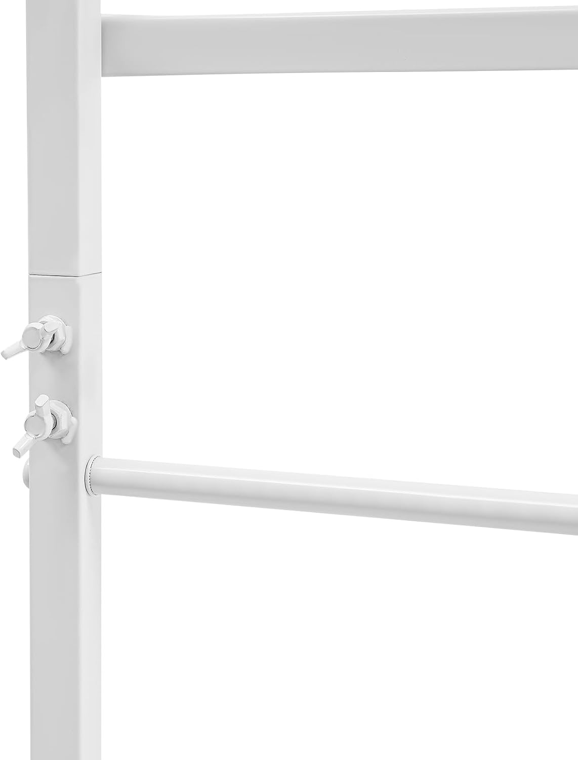 Adjustable Height Laundry Room Shelves for Laundry Room Organization 3 Tiers Laundry Room Organization Shelves Over The Washer and Dryer Storage Shelf (Black, 26.8×18.3×64in)