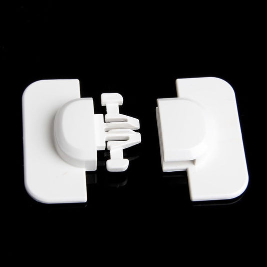 Upgraded Invisible Baby Proofing Cabinet Latch Locks：Child Safety Locks for Cabinets and Drawers, Fridge - Strong Adhesive Latches for Easy Installation No Drilling or Tools Required for Installation