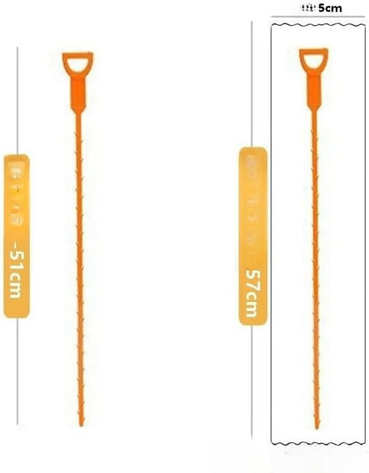 Drain Cleaner Tool, Hair Clog Remover Hook for Sink Pipe, Sewage Filter and Unclogging Tool for Floor Drains, Prevent Blockage Cleaner(2pcs)