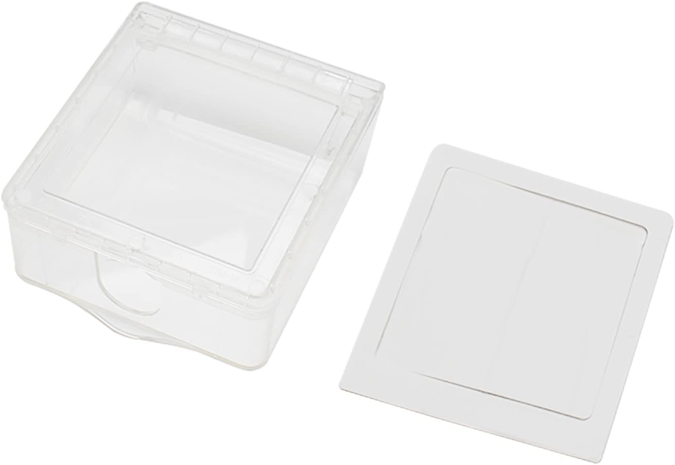 Fielect Weatherproof in Use Outlet Cover Plug 86 Type Electrical Outlet Cover Receptacle Protector 98x110x43mm for Retrofit Siding Construction, Transparent