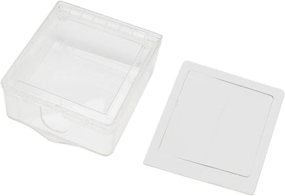 Fielect Weatherproof in Use Outlet Cover Plug 86 Type Electrical Outlet Cover Receptacle Protector 98x110x43mm for Retrofit Siding Construction, Transparent