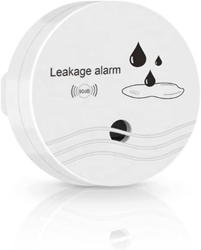 Home Security Water Leak Detector Featuring Loud 90db Sound Alarm Plus Precision Sensing Technology For Basement And Bathroom Use