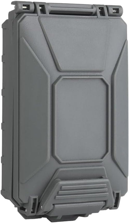 WoSporT Tactical Modular Battery Storage Organizer, MOLLE Military Hunting Vest Carry 18650/AAA/CR123A/18350 Battery Box Holder Case