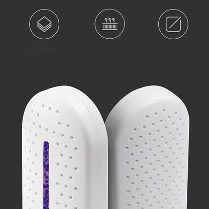 Electric Dehumidifier, USB Rechargeable Rectangle Air Dehumidifier 16.8x5.8cm/6.6x2.3in Mini Portable Dehumidifying Machine for Home Wardrobe Cabinet