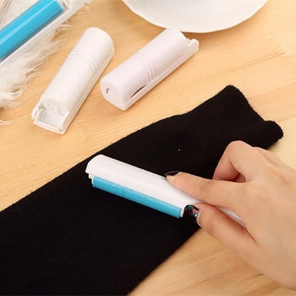 Laundry Stain Brush - Remove Stubborn Stains Safely and Effectively - Comes with Both Soft, Sturdy Bristles and a Travel Size Portable Lint Roller in a Pack of 3 - Suitable for All Fabrics