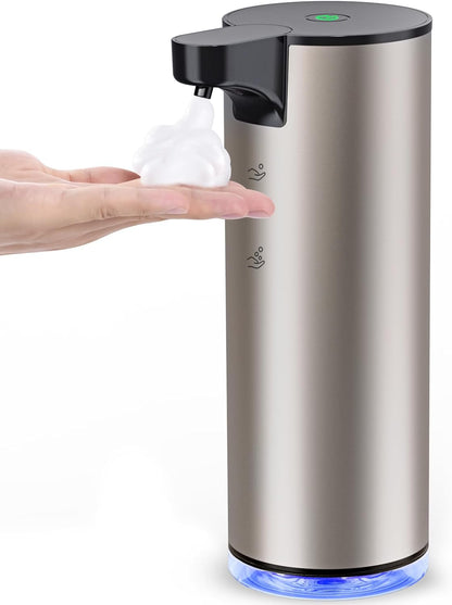 Automatic Soap Dispenser Touchless Foaming: Soap Dispenser Rechargeable for Bathroom