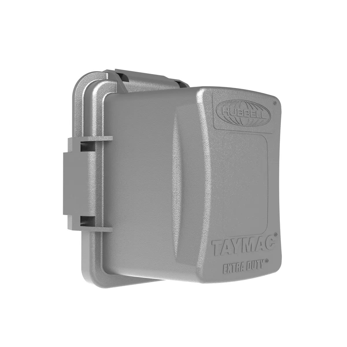 TayMac MM420W Raco 1-Gang Nonmetallic Extra Duty Weatherproof In-Use Horizontal/Vertical 16-in-1 Standard Cover, White, 2.75" Size